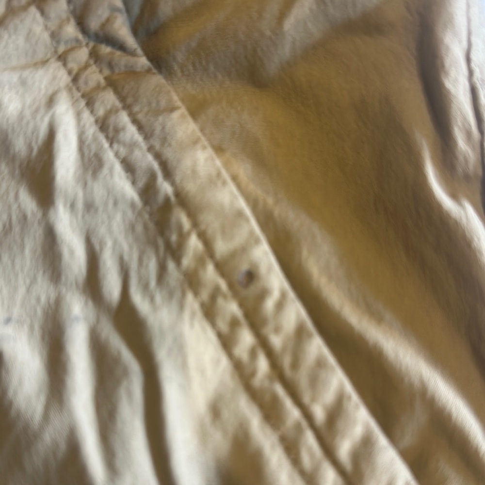 REI Relaxed Tan Cargo Pants with Relaxed Fit multiple pockets adjustable belt - Picture 14 of 14